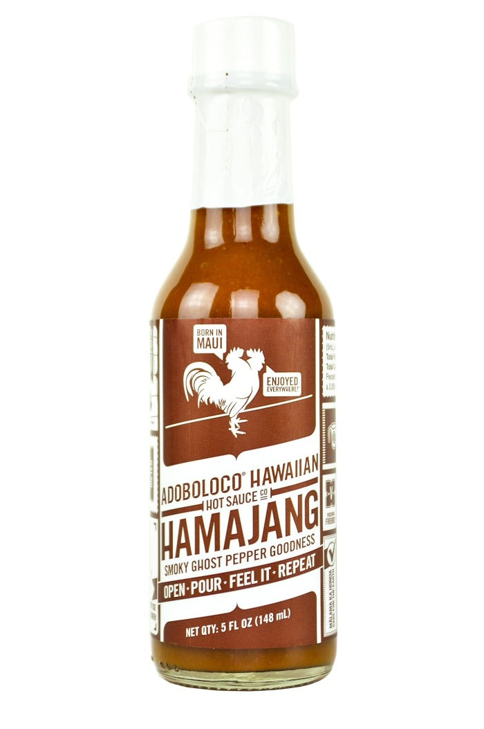 Hamajang Smoked Ghost Pepper Hot Sauce | Adoboloco A3