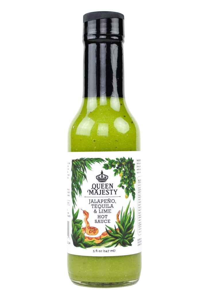 Jalapeno Tequila Lime Hot Sauce | Queen Majesty B4