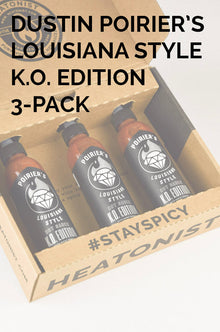 Dustin Poirier Hot Sauce - KO Edition 3 Pack S2
