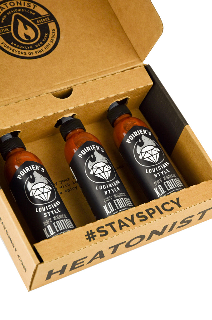 Dustin Poirier Hot Sauce - KO Edition 3 Pack T5