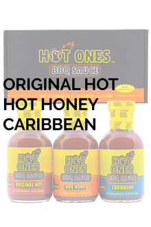 Hot Ones BBQ Trio Pack (Original / Hot Honey / Caribbean) V5