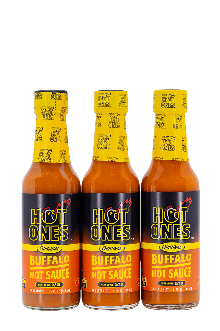 Buffalo Hot Sauce 3-Pack | Hot Ones Hot Sauce I7