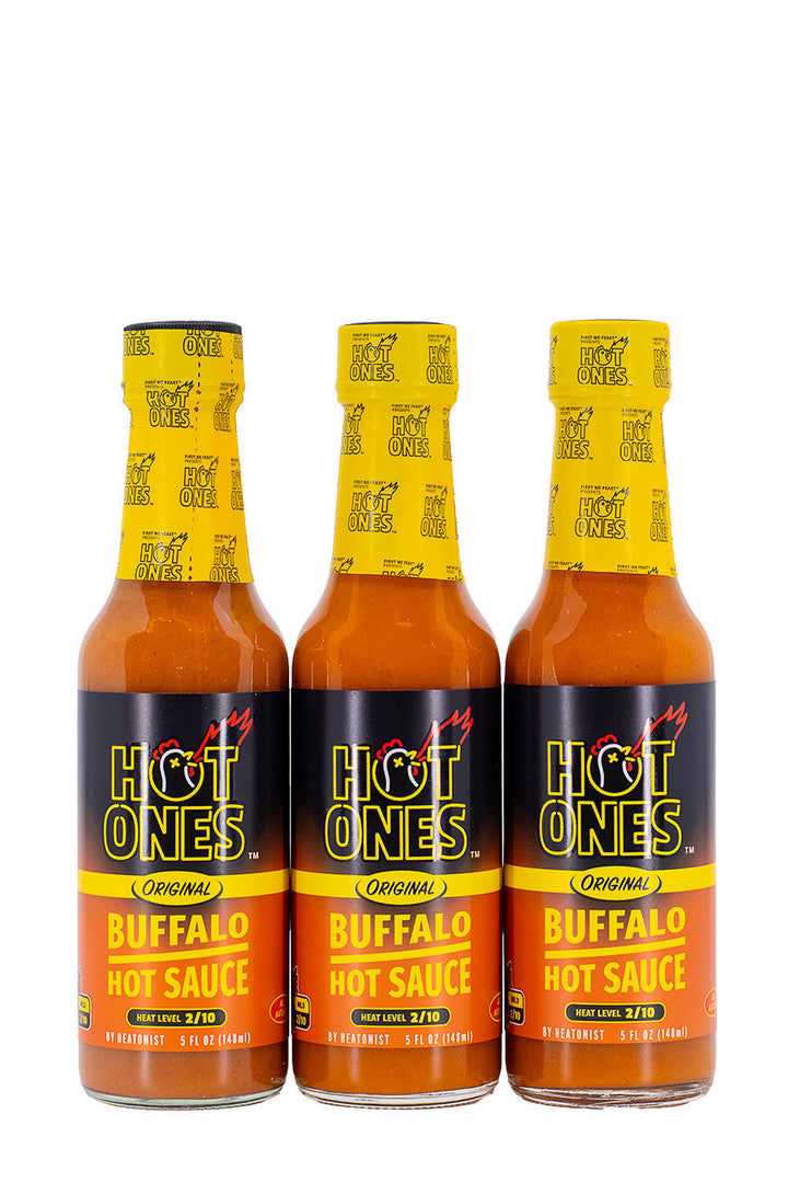 Buffalo Hot Sauce 3-Pack | Hot Ones Hot Sauce I7