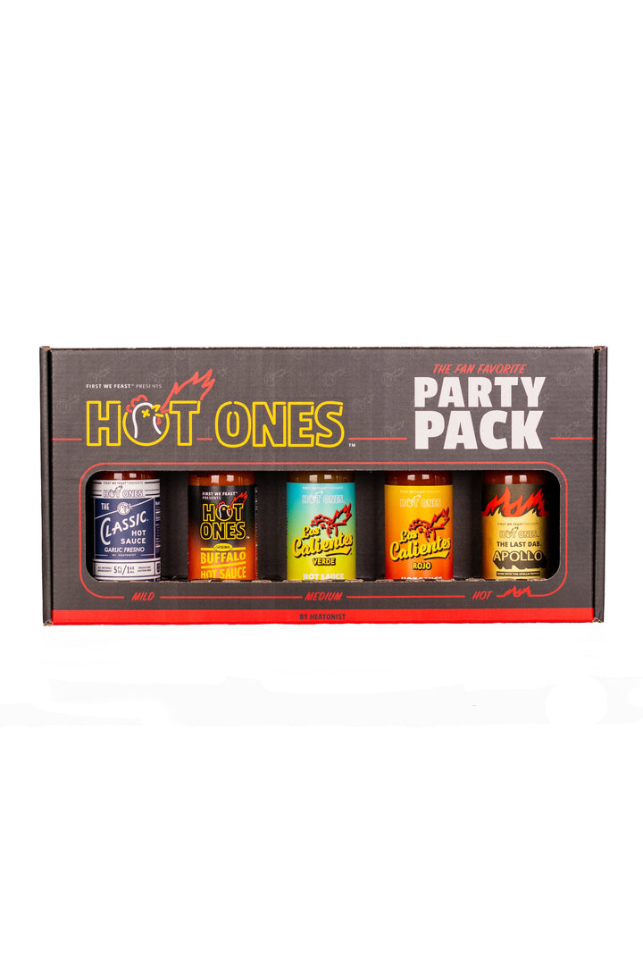 Fan Favorite Party Pack | Hot Ones Hot Sauce F6