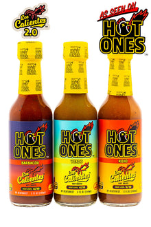 Los Calientes Trio Pack | Hot Ones Hot Sauce A9