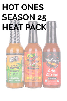 Hot Ones Hot Sauce Heat Pack - Season 25 Y5