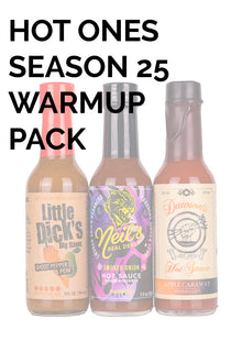 Hot Ones Hot Sauce Warmup Pack - Season 25 S8