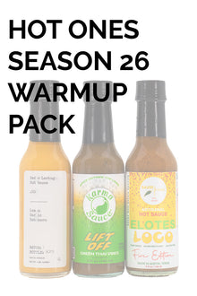 Hot Ones Hot Sauce Warmup Pack - Season 26 I2