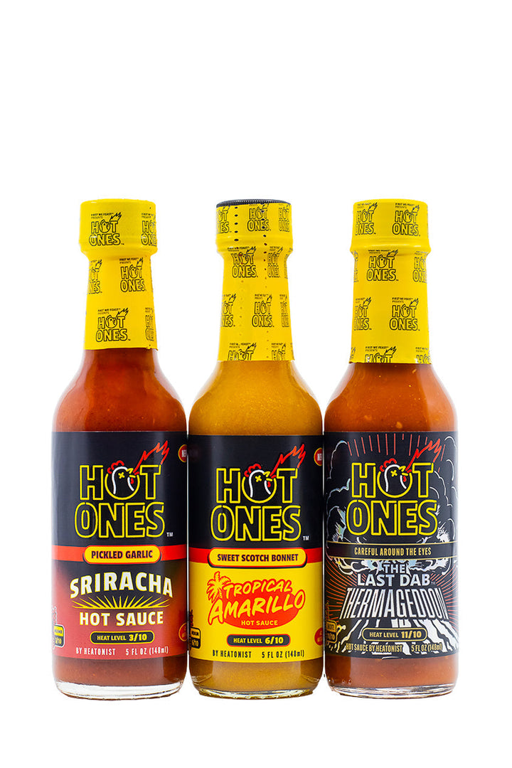 Hot Ones Hot Sauce Trio Pack - Season 29 N8