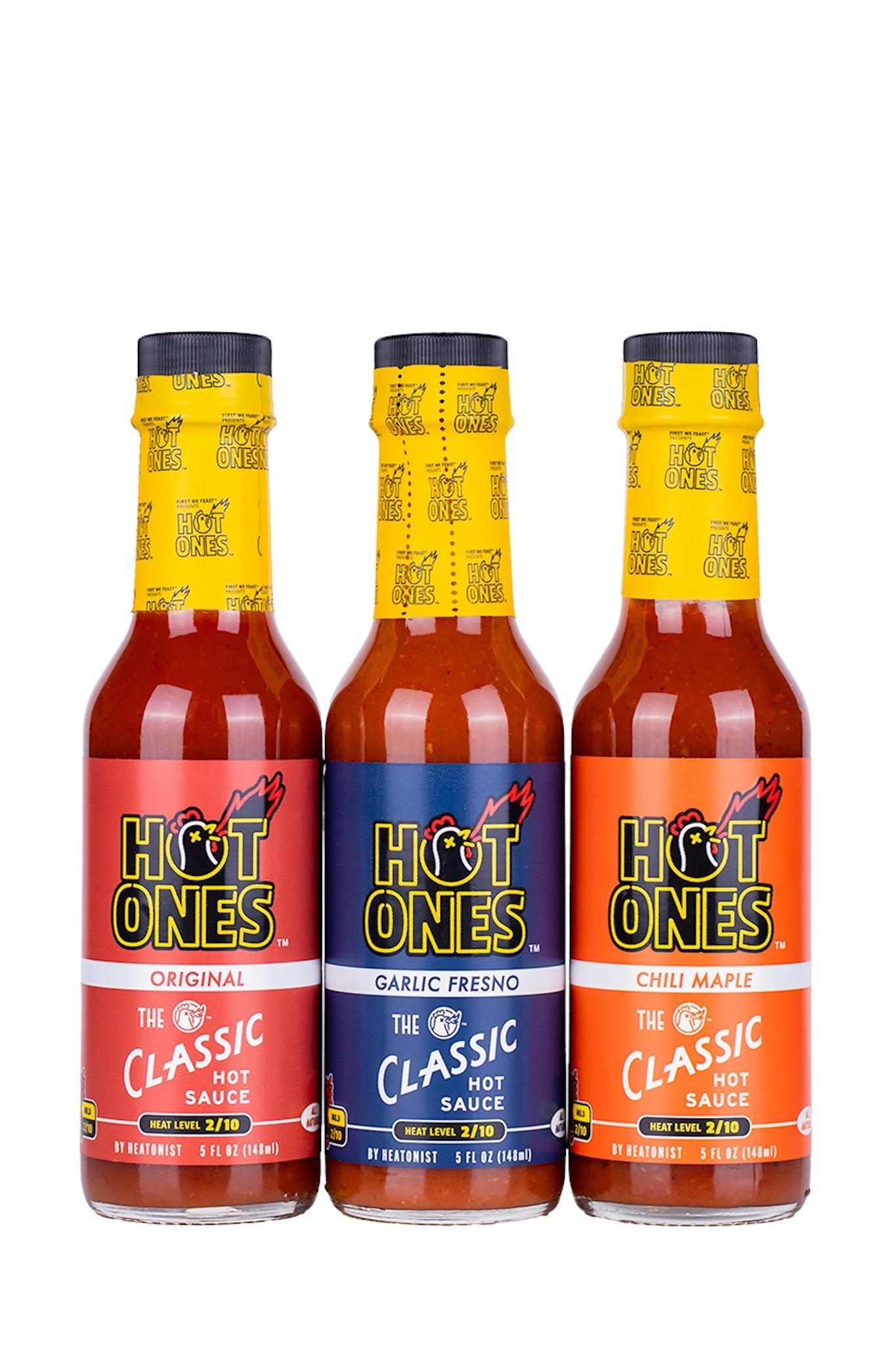 Hot Ones The Classic Trio | Hot Ones Hot Sauce W4