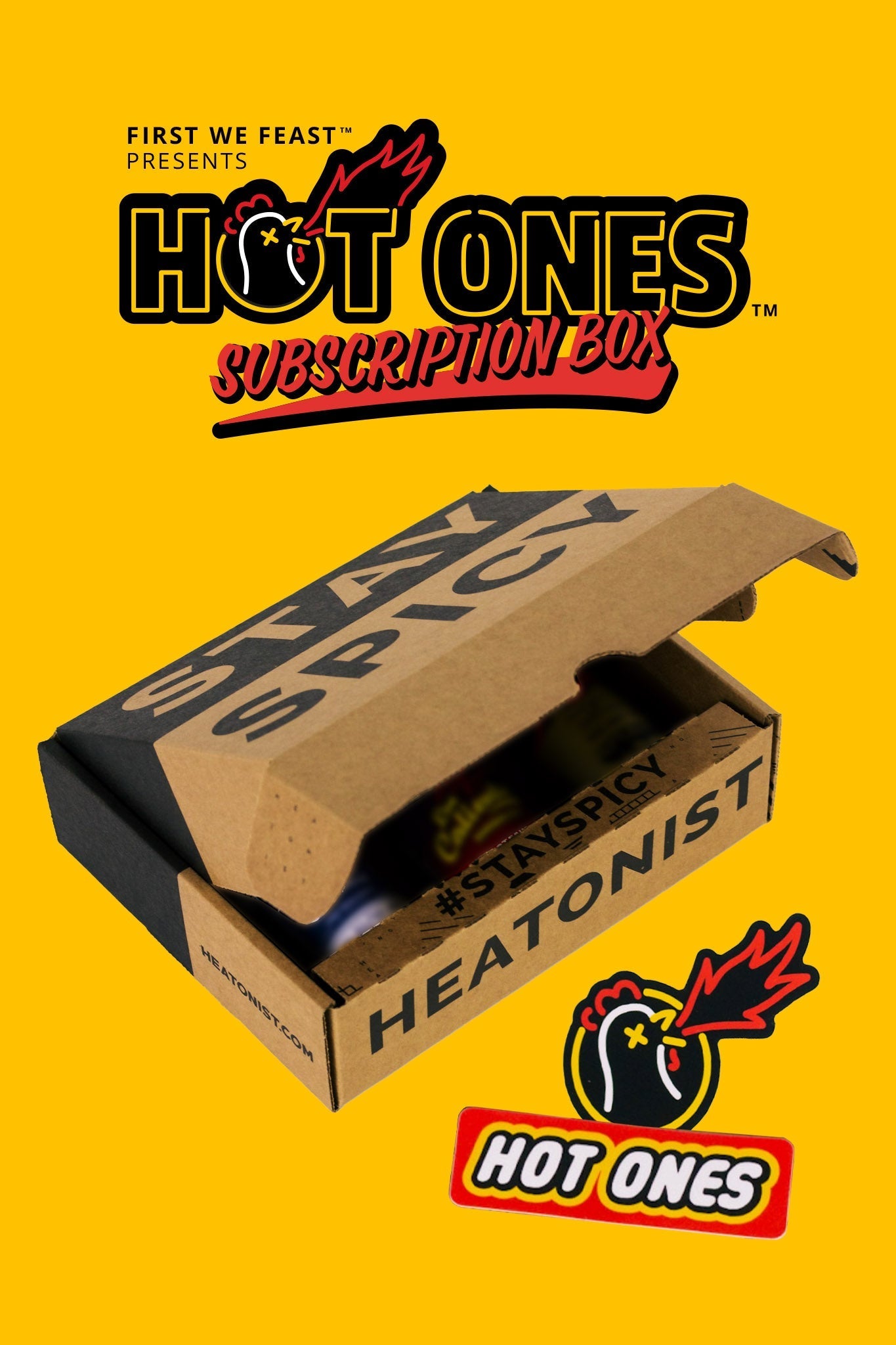 Monthly Hot Ones Box M8
