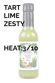 Jalapeno Tequila Lime Hot Sauce | Queen Majesty B4