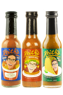 Keith's Hot Sauce Trio Pack K2