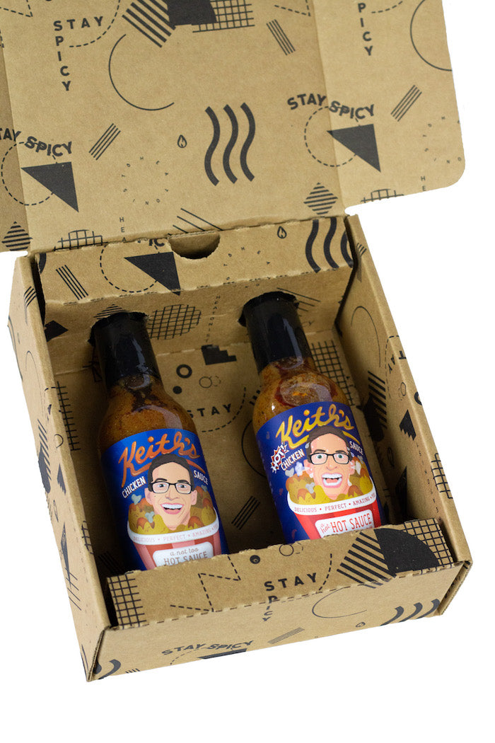 Keith's Chicken Sauce Hot Sauce Duo Pack | Keith's U9