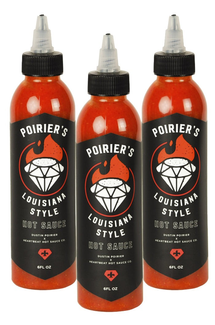 Dustin Poirier Hot Sauce 3 Pack | HEATONIST Q8