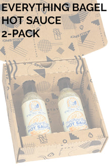 Secret Handshake Food Co Everything Bagel Hot Sauce 2-Pack E6